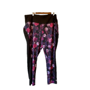 Fullbeauty Spring Active Sport Performance Floral Gym Workout Leggings 26/28